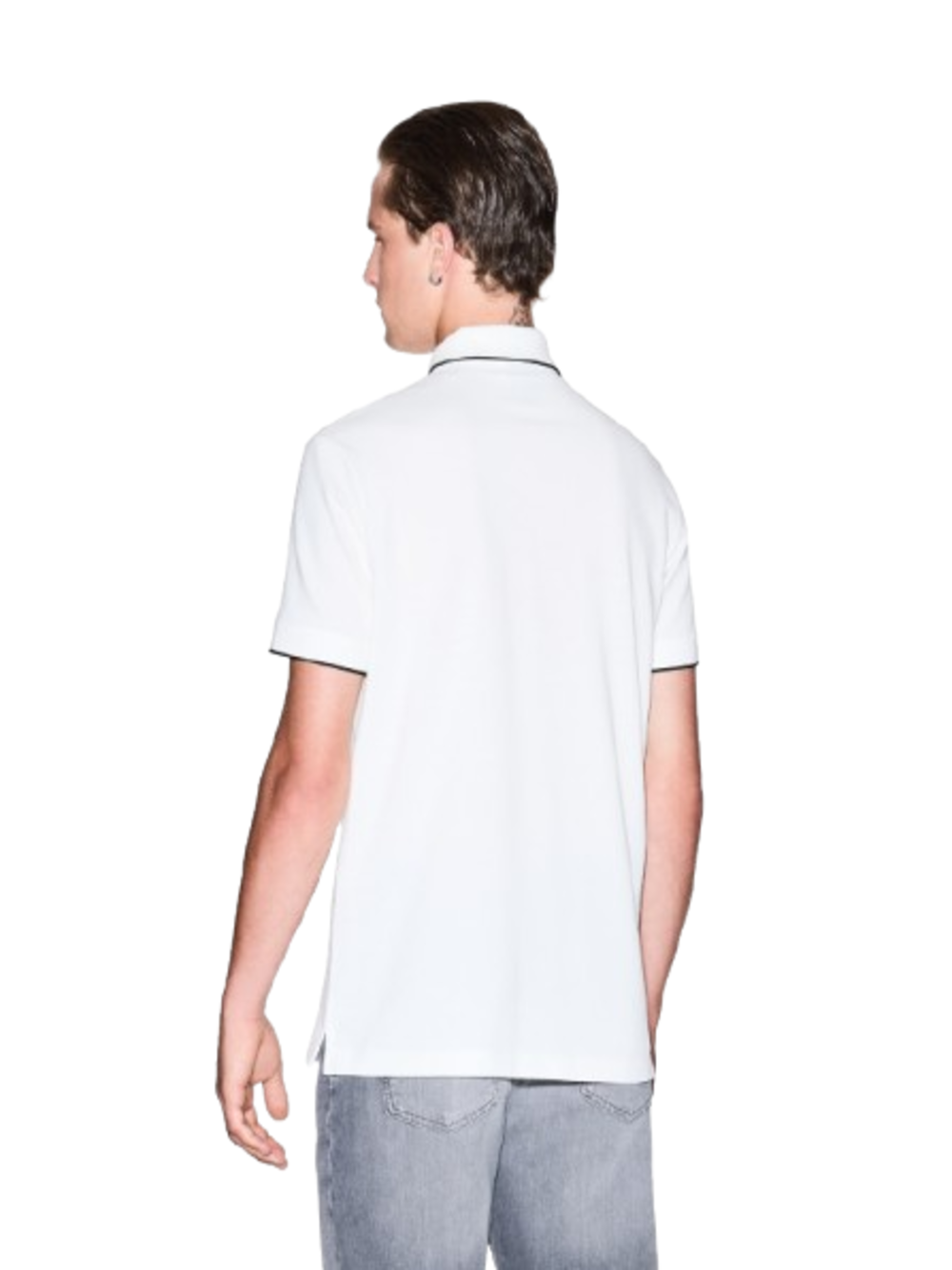 A|X Armani Exchange Polo M/C Uomo Mod. XM001285 AF10366 U0009 Bianco