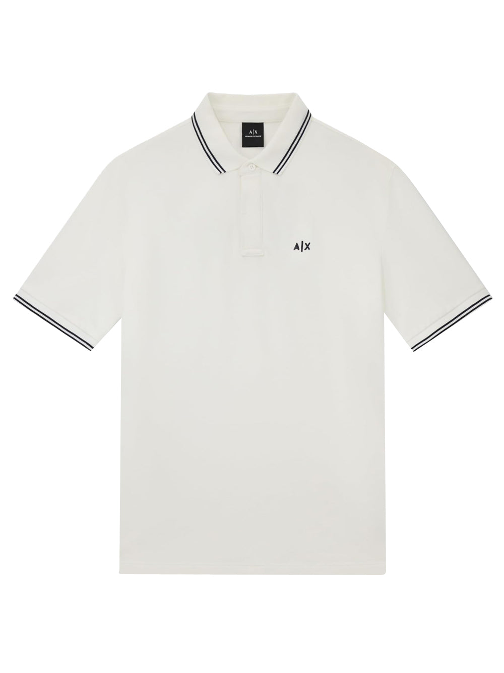 A|X Armani Exchange Polo Manica Corta Uomo Mod. XM001287 AF17321 U0009 Bianco