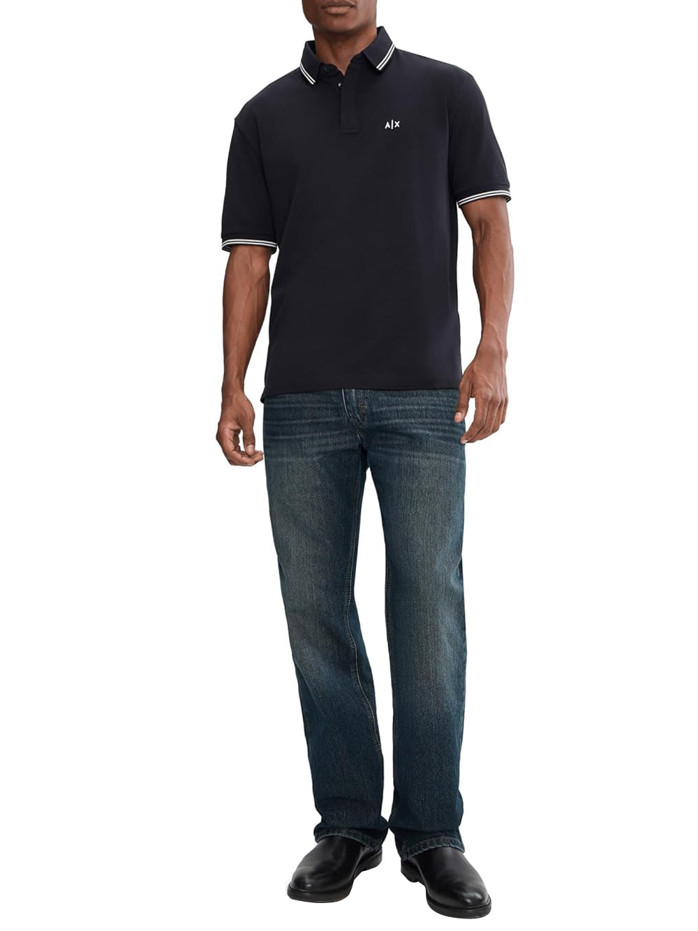A|X Armani Exchange Polo Manica Corta Uomo Mod. XM001287 AF17321 UB101 Blu