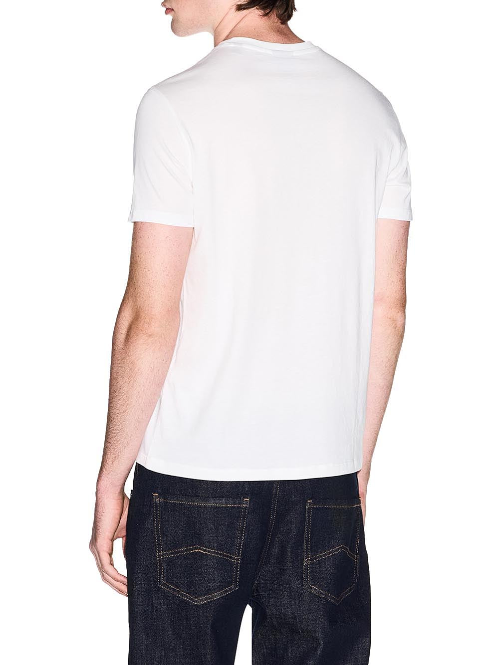 A|X Armani Exchange T-shirt Uomo Mod. XM002467 AF10356 U0009 Bianco