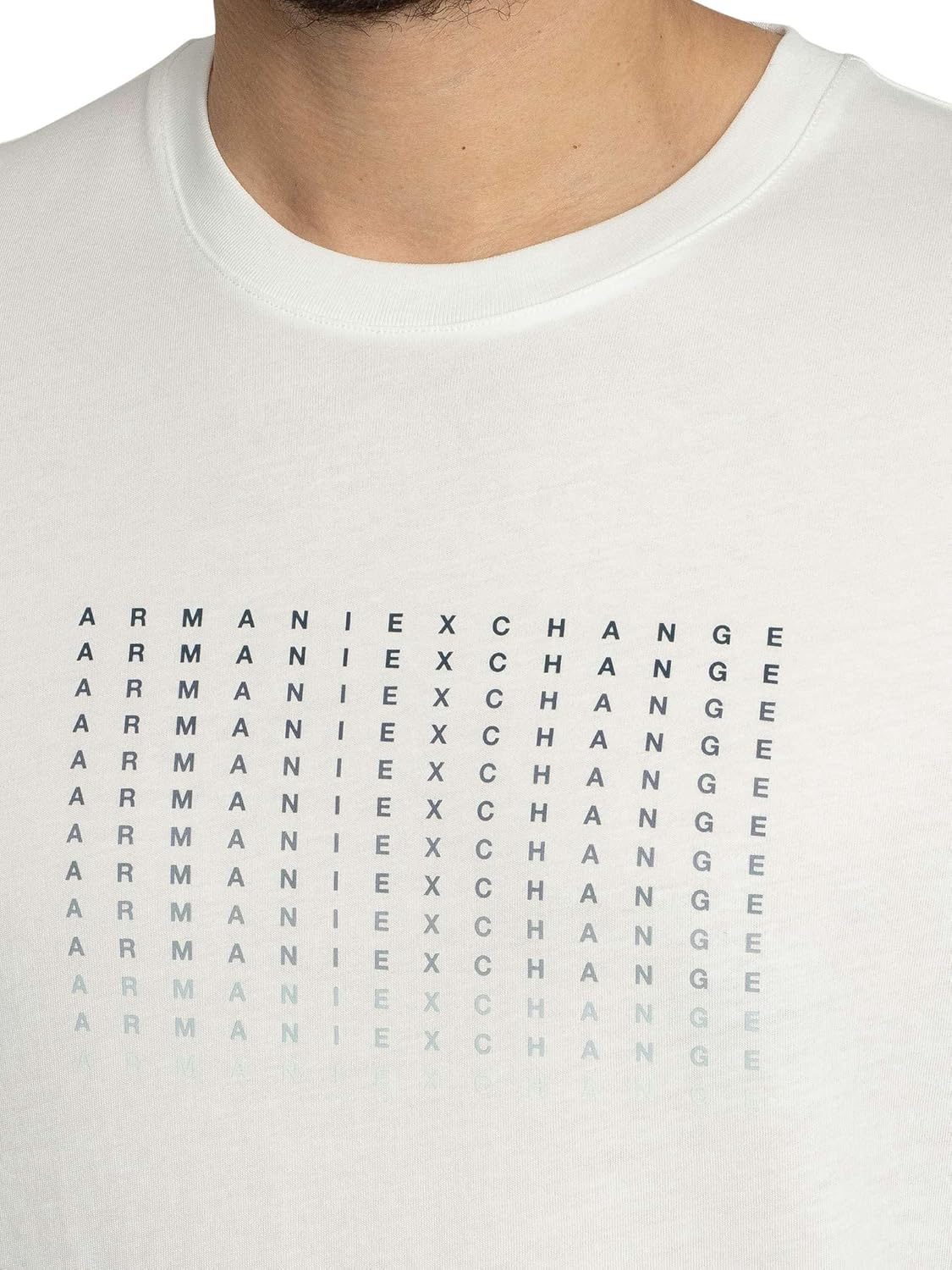 A|X Armani Exchange T-shirt Uomo Mod. XM002519 AF10334 U0009 Bianco