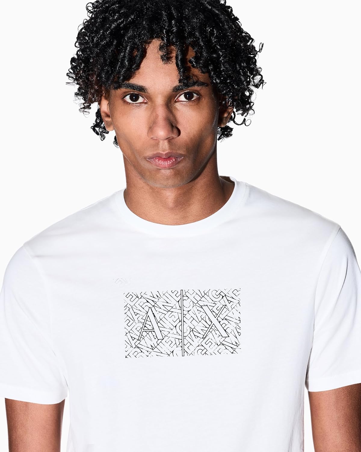 A|X Armani Exchange T-shirt Uomo Mod. XM002784 AF10356 U0009 Bianco