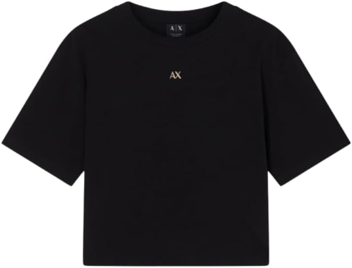 A|X Armani Exchange T-shirt Donna Mod. XW00186 AF10356 UC001 Nero