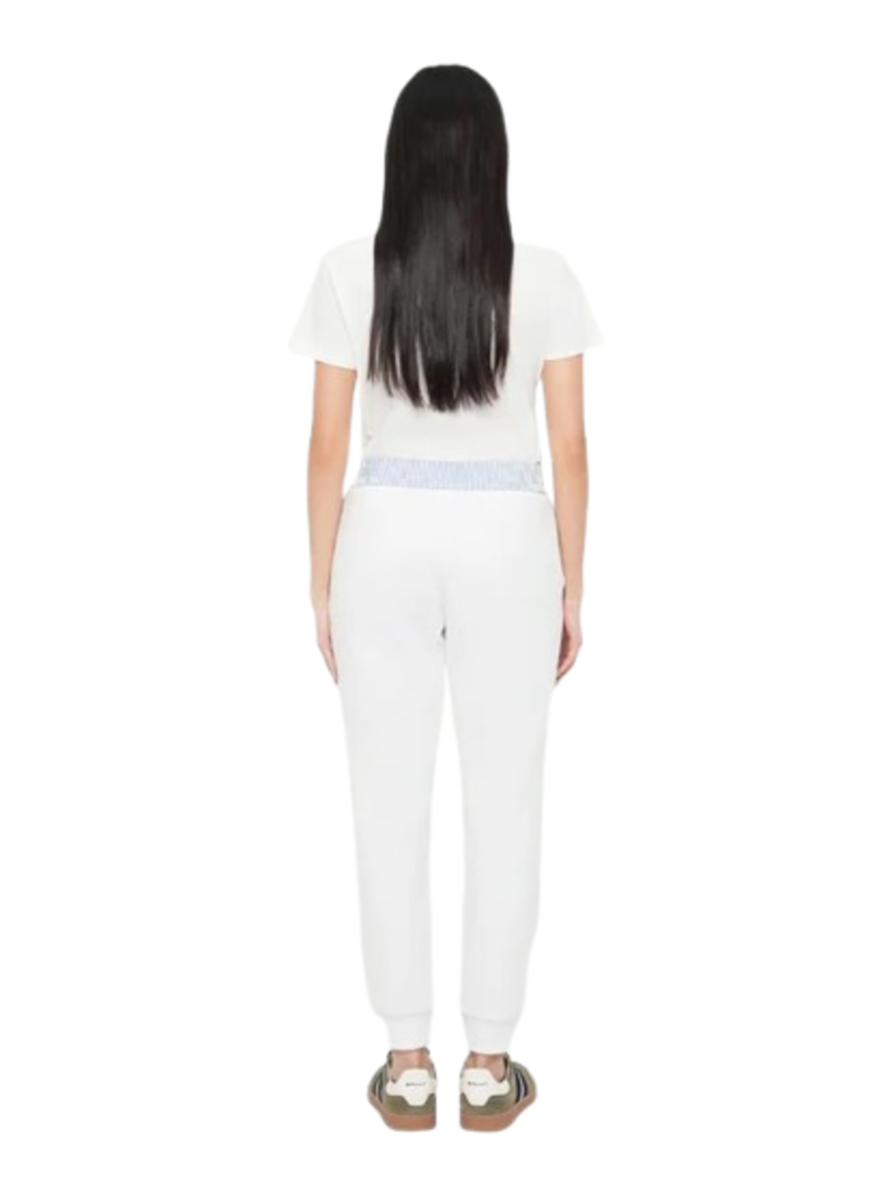 A|X Armani Exchange Pantalone Donna Mod. XW002082 AF21298 U0002 Bianco