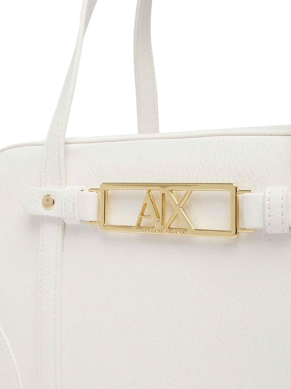 A|X Armani Exchange Borsa Donna Mod. XW002610 AF15632 U0011 Bianco