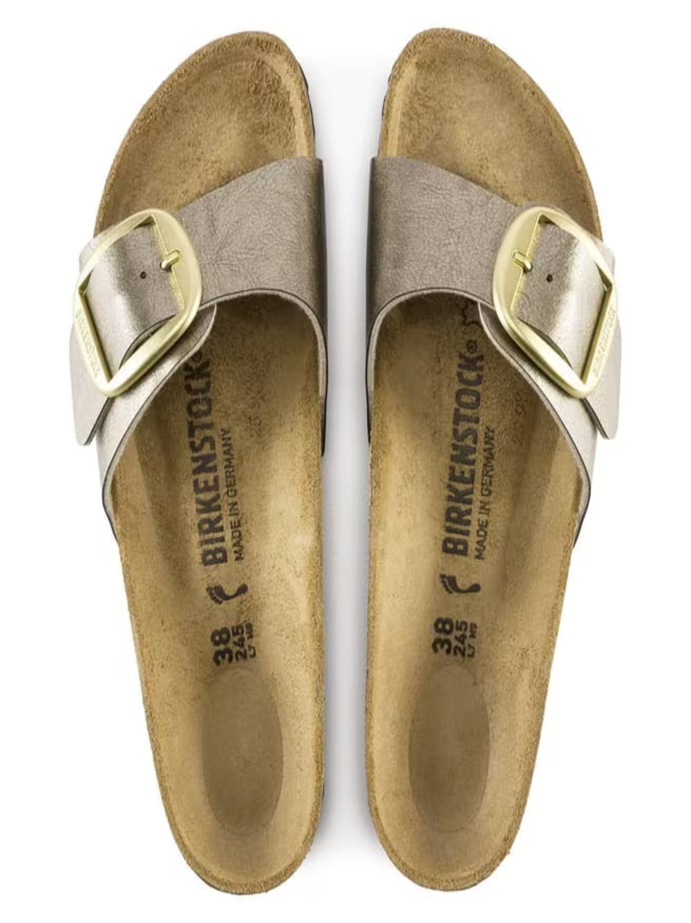 Birkenstock Ciabatta Donna Mod. 1016237 MADRID TAUPE TAUPE Marrone
