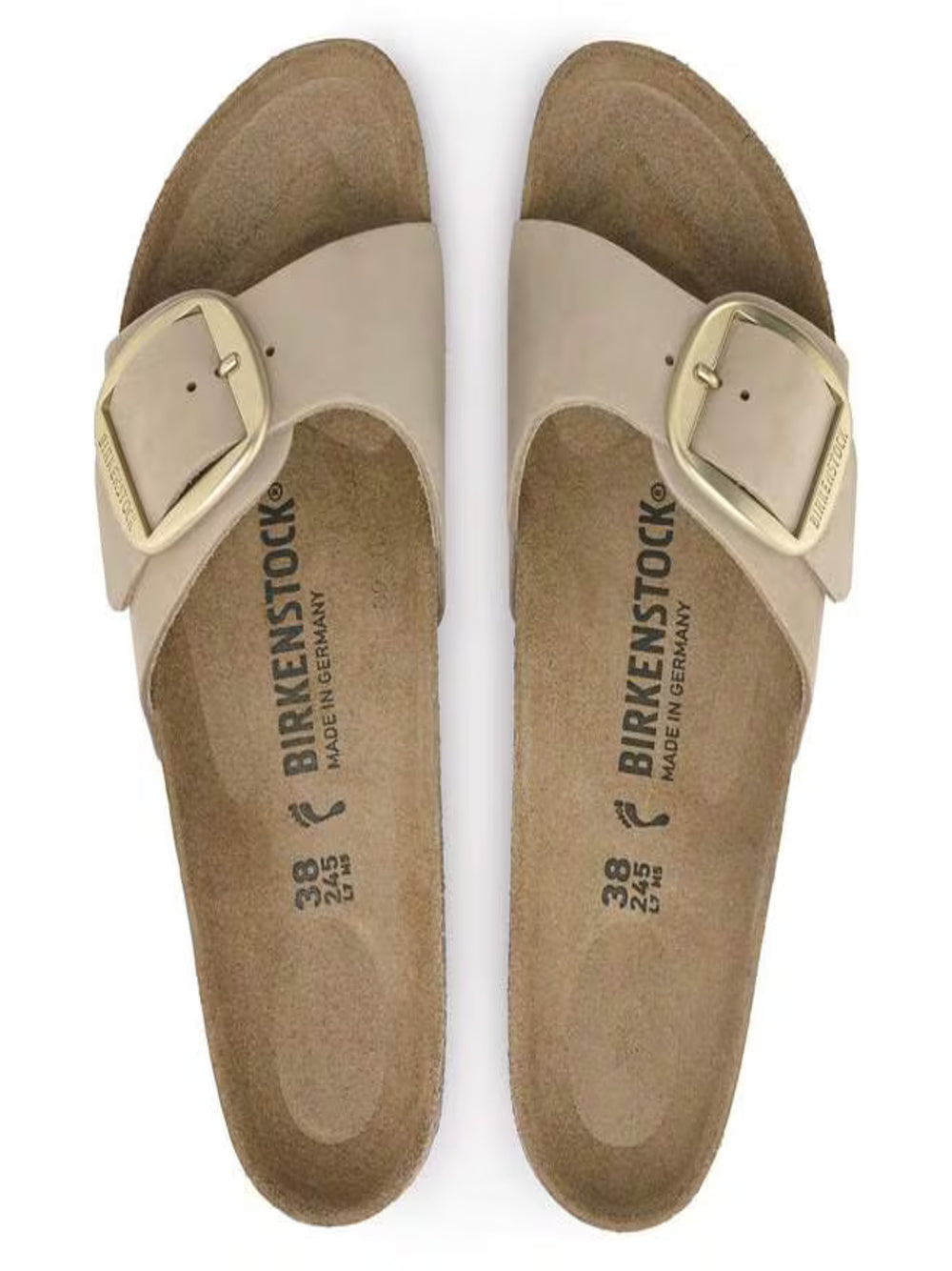 Birkenstock Ciabatta UNISEX Mod. 1024009 MADRID Beige