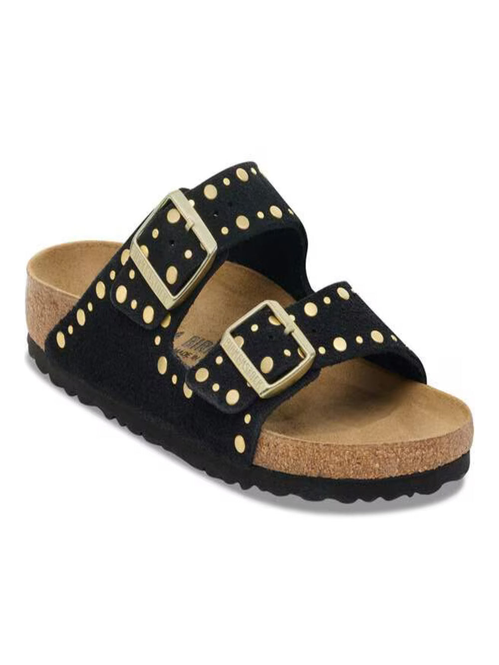 Birkenstock Ciabatta Donna Mod. 1030348 ARIZON RIVET BLACK BLACK Nero
