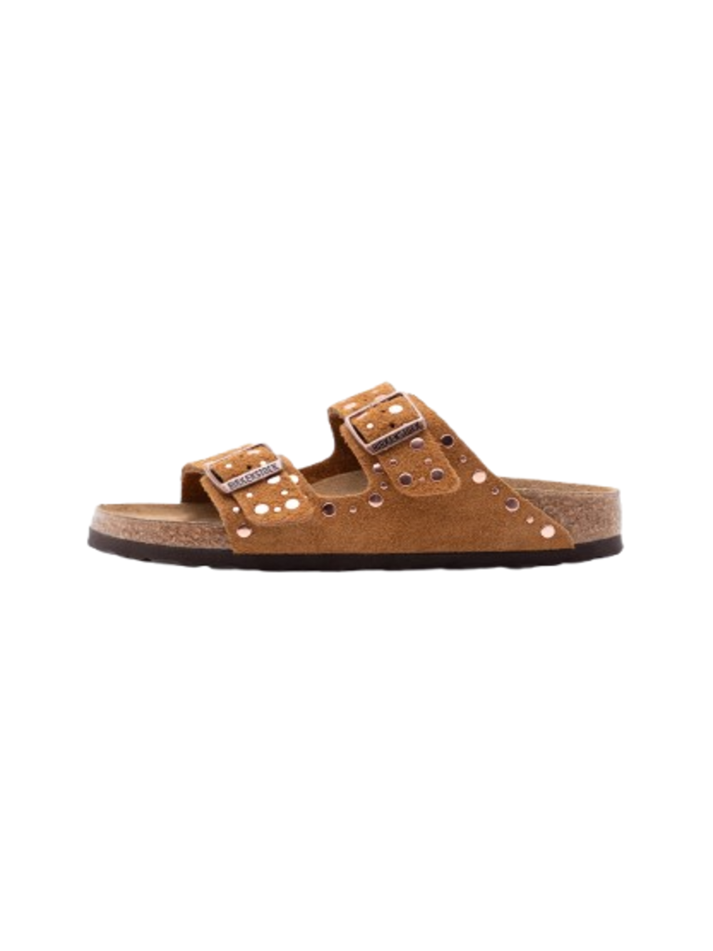 Birkenstock Ciabatta Donna Mod. 1031731 ARIZONA RIVET COGNAC Cognac Marrone