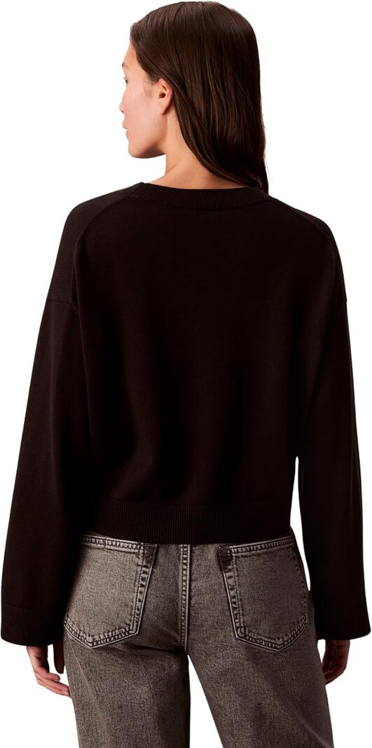 Calvin Klein Calvin Klein Jeans Maglia Donna Mod. LV047E304G UB1 Nero