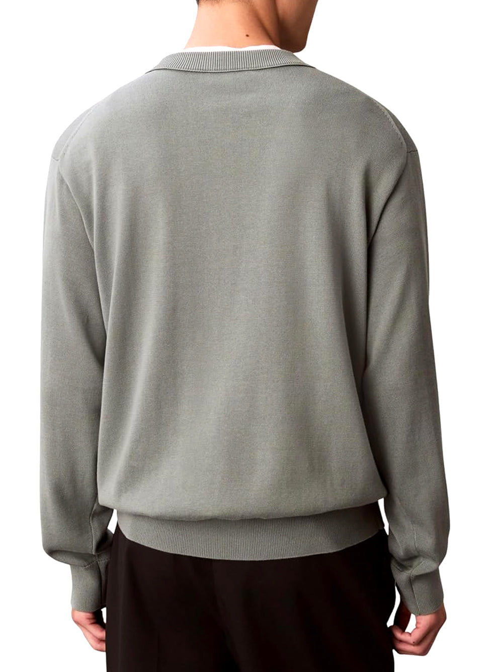 Calvin Klein Calvin Klein Jeans Maglione Girocollo Uomo Mod. LV04RC309G PNO Salvia Verde