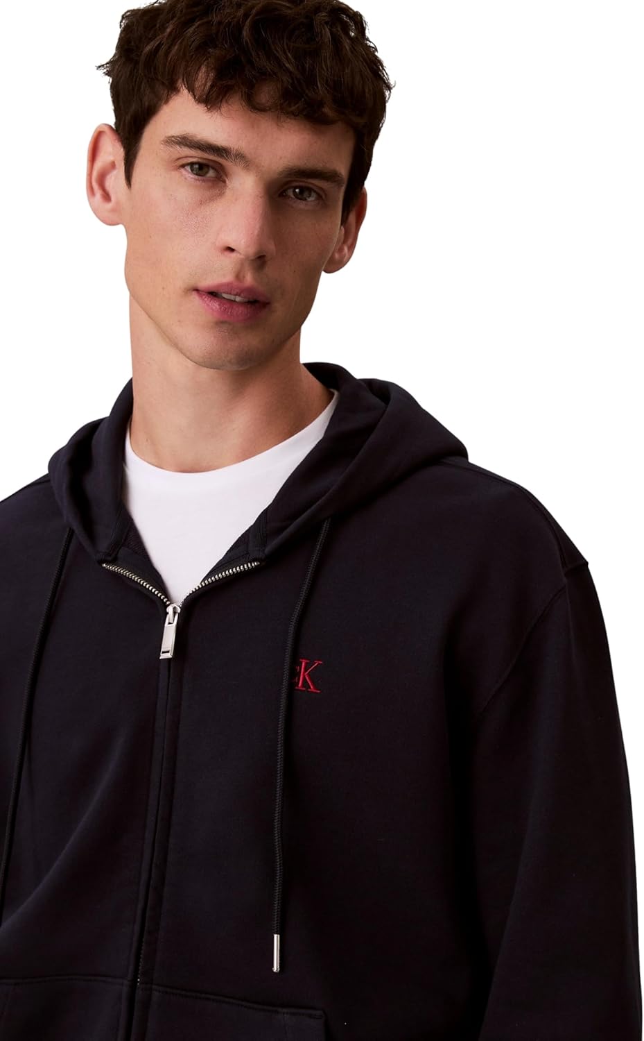Calvin Klein Calvin Klein Jeans Felpa Zip Uomo Mod. LV04RD24OG CEF Blu