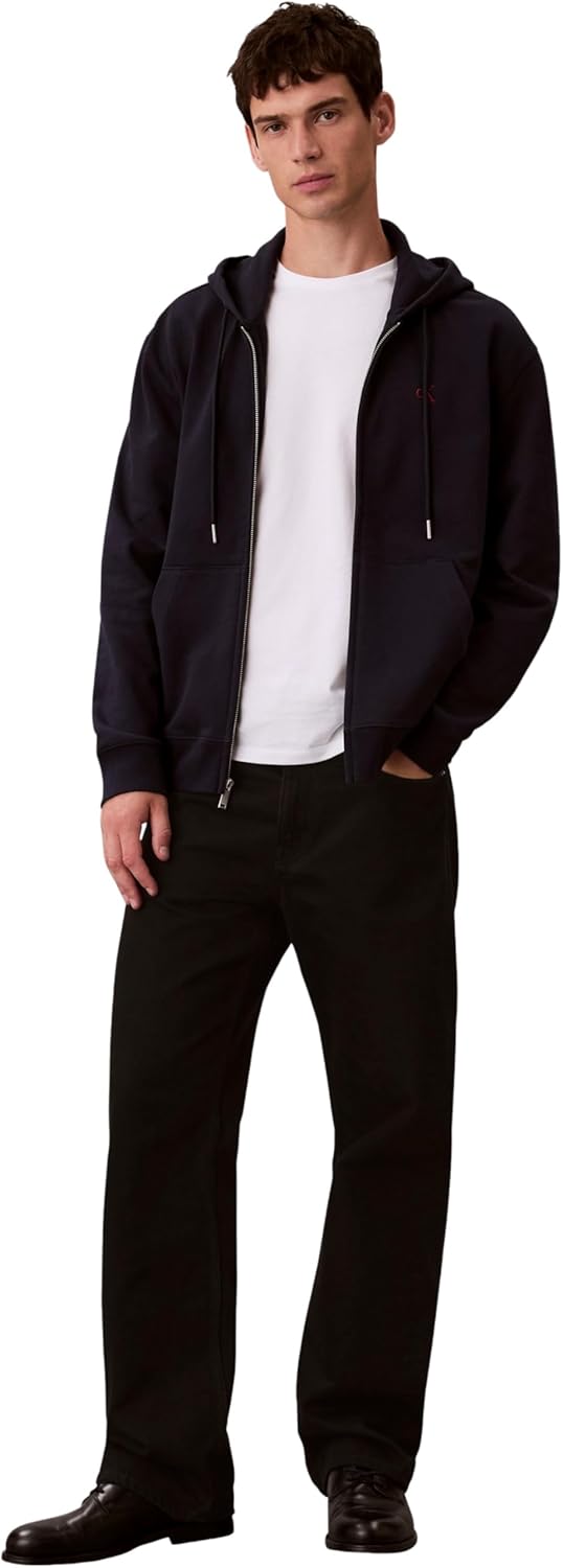 Calvin Klein Calvin Klein Jeans Felpa Zip Uomo Mod. LV04RD24OG CEF Blu