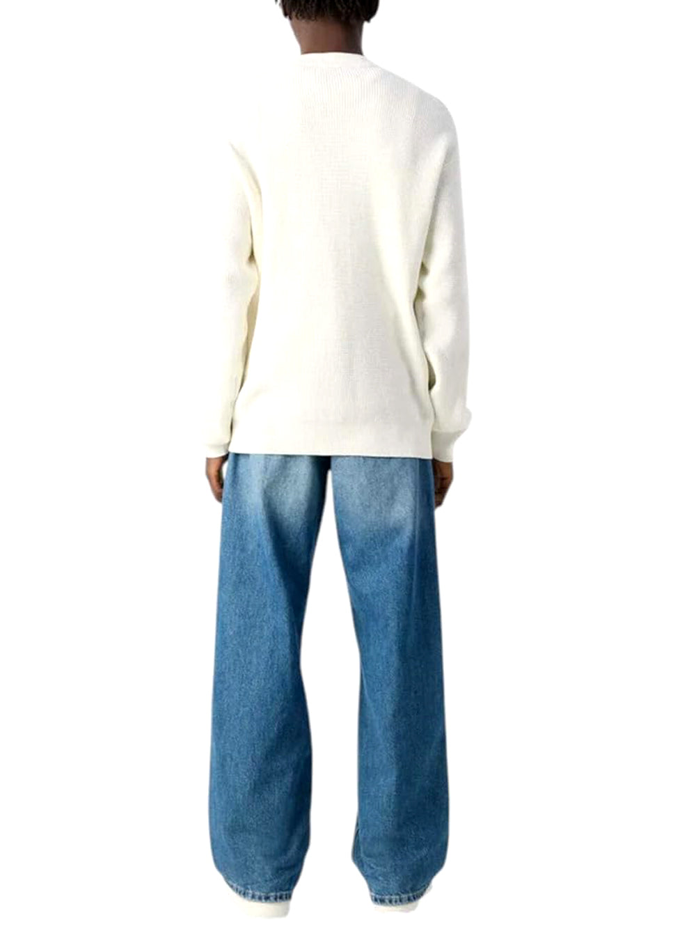 Calvin Klein Calvin Klein Jeans Maglione Girocollo Uomo Mod. LV04RD313G YAS Bianco