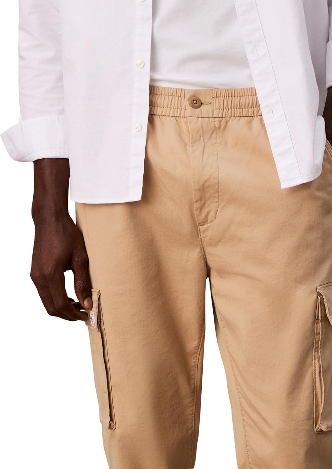 Calvin Klein Calvin Klein Jeans Pantalone Cargo Uomo Mod. LV04RD608G PF2 Beige