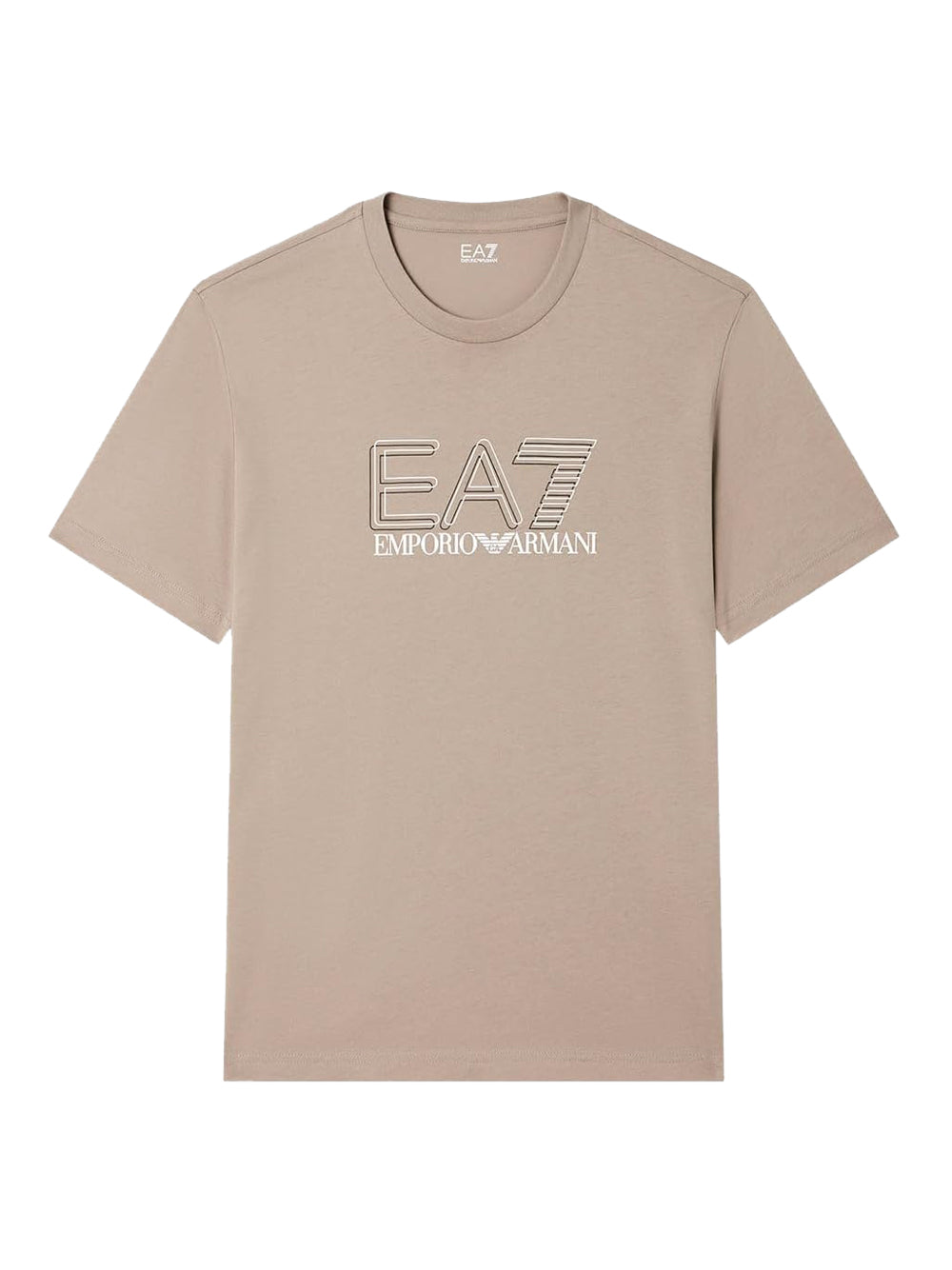 Ea7 Emporio Armani T-shirt Uomo Mod. 7M001307 AF10375 U6167 Beige