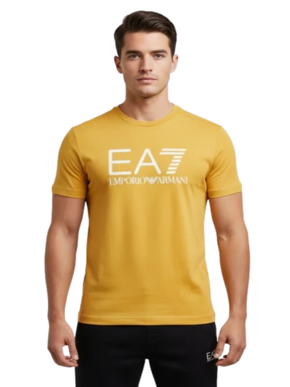 Ea7 Emporio Armani T-shirt Uomo Mod. 7M001412 AF22264 U2102 Giallo