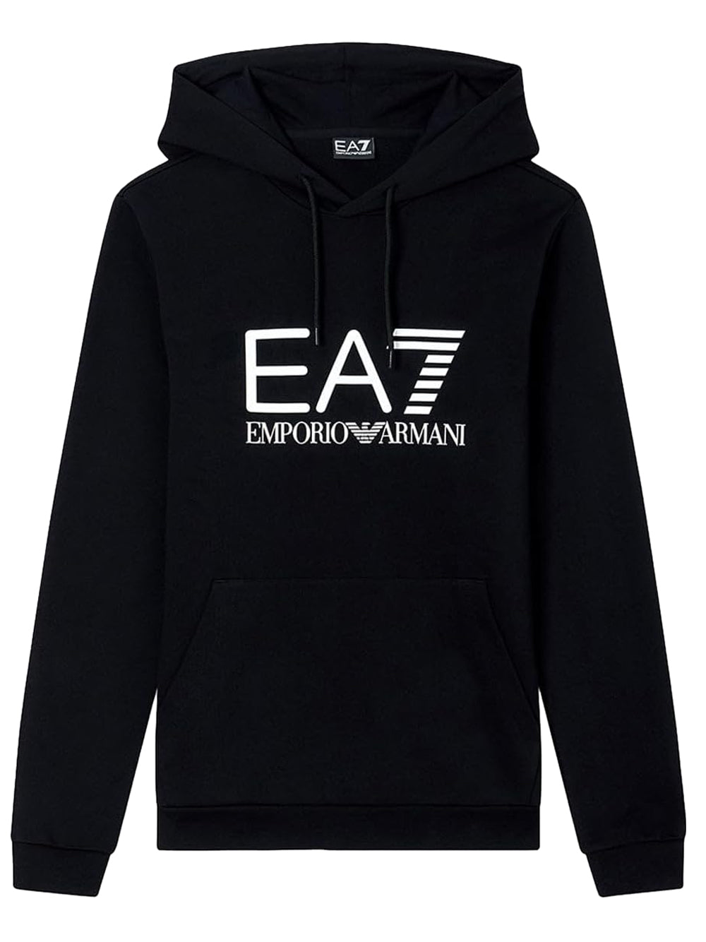 Ea7 Emporio Armani Felpa Zip Uomo Mod. 7M001413 AF22266 UC001 Nero
