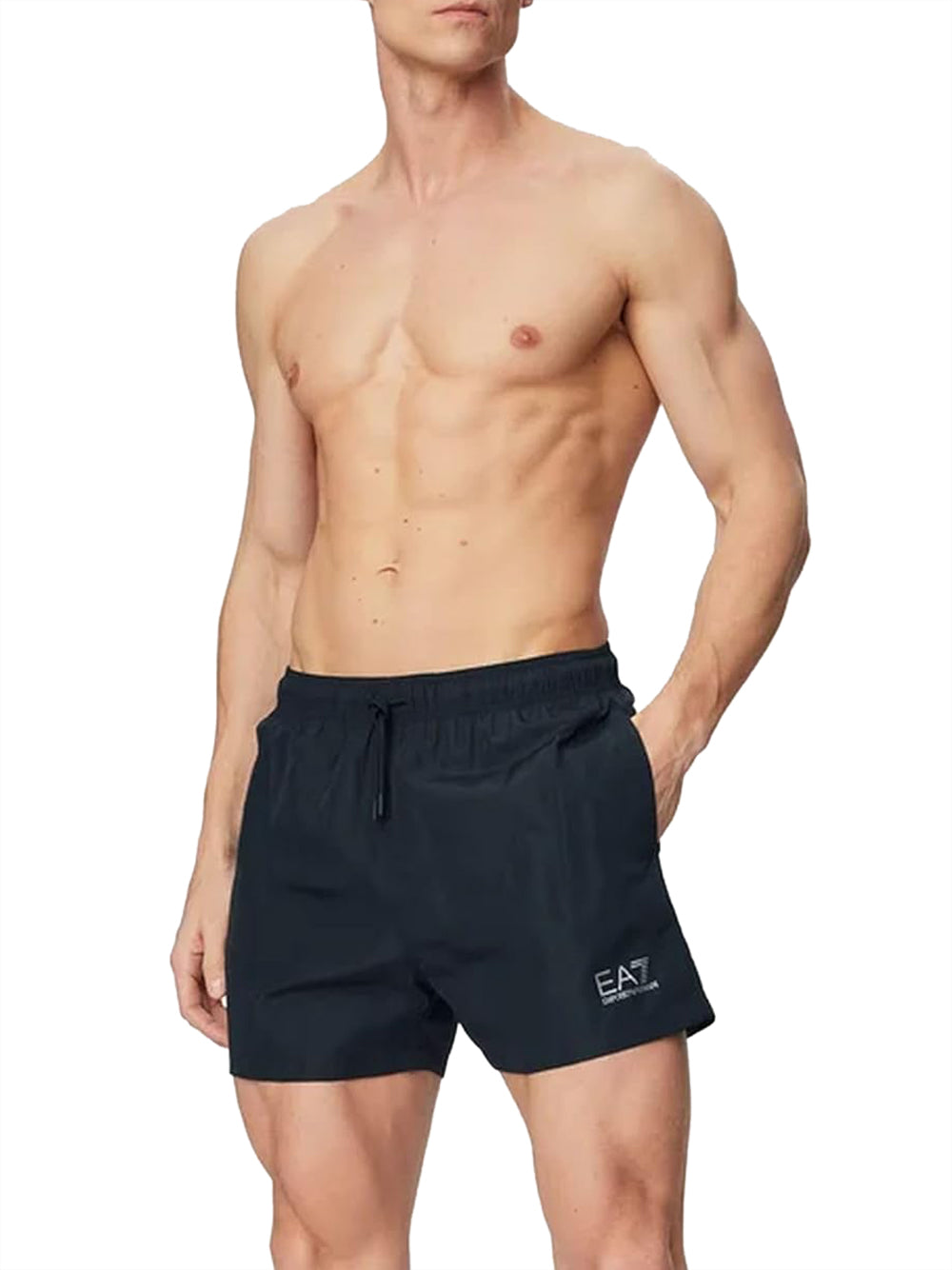 Ea7 Emporio Armani Short Mare Uomo Mod. 7M001677 AF13019 MC026 Nero