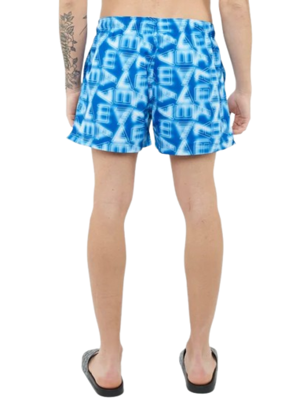 Ea7 Emporio Armani Short Mare Uomo Mod. 7M001715 AF21250 MB465 Royal Blu