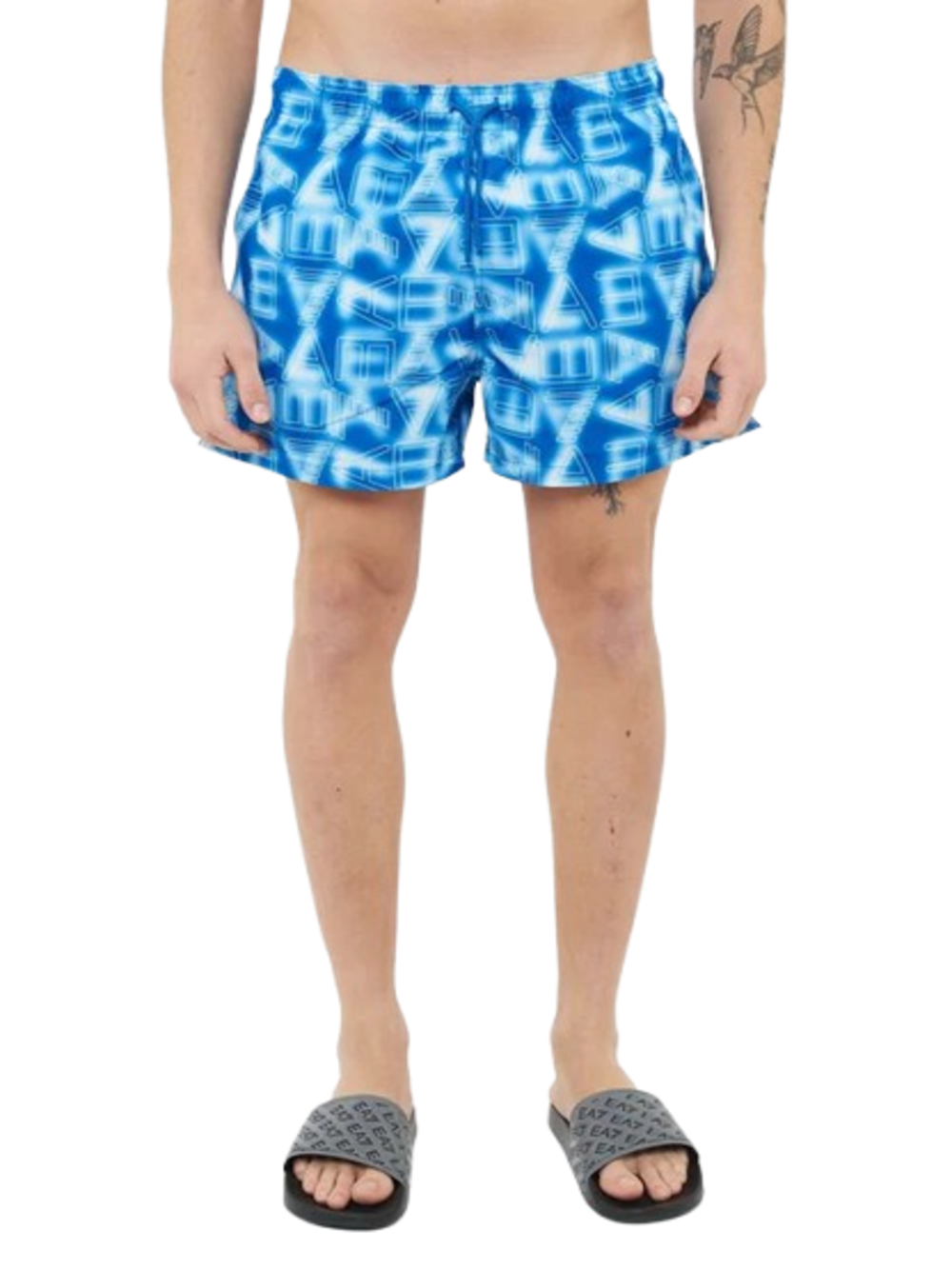Ea7 Emporio Armani Short Mare Uomo Mod. 7M001715 AF21250 MB465 Royal Blu