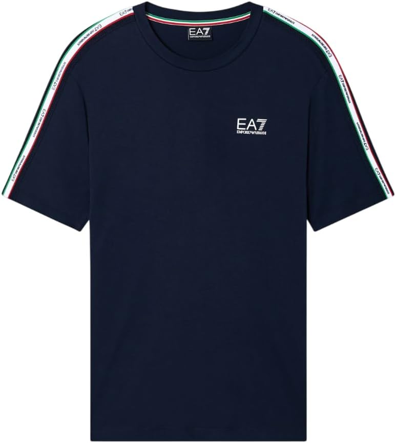 Ea7 Emporio Armani T-shirt Uomo Mod. 7M001861 AF12503 UB102 Blu