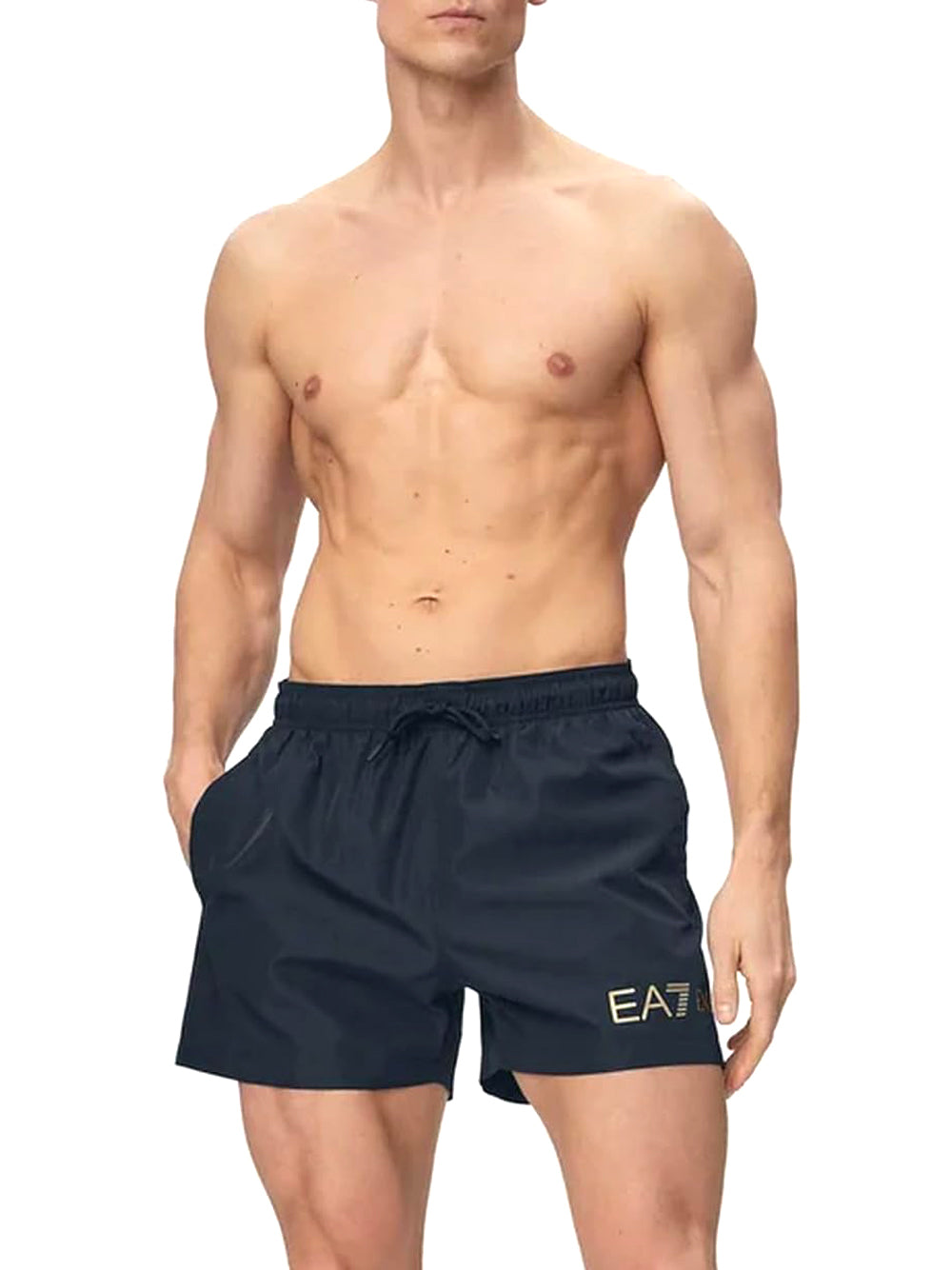 Ea7 Emporio Armani Short Mare Uomo Mod. 7M002000 AF13049 MC004 Nero