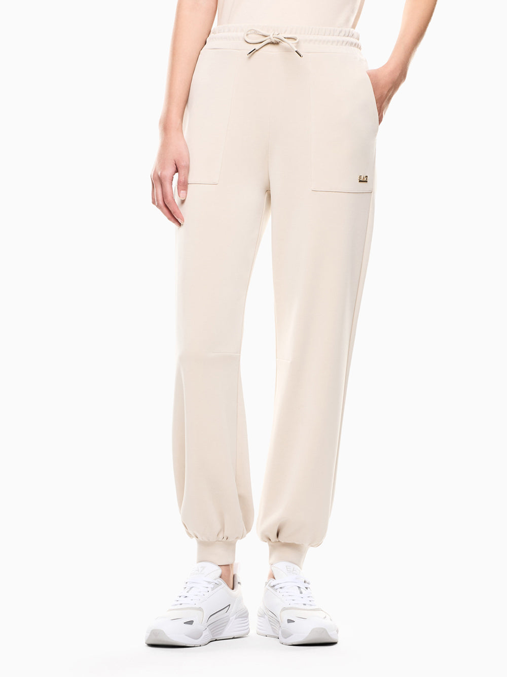 Pantalone Tuta Ea7 da Donna - Avorio