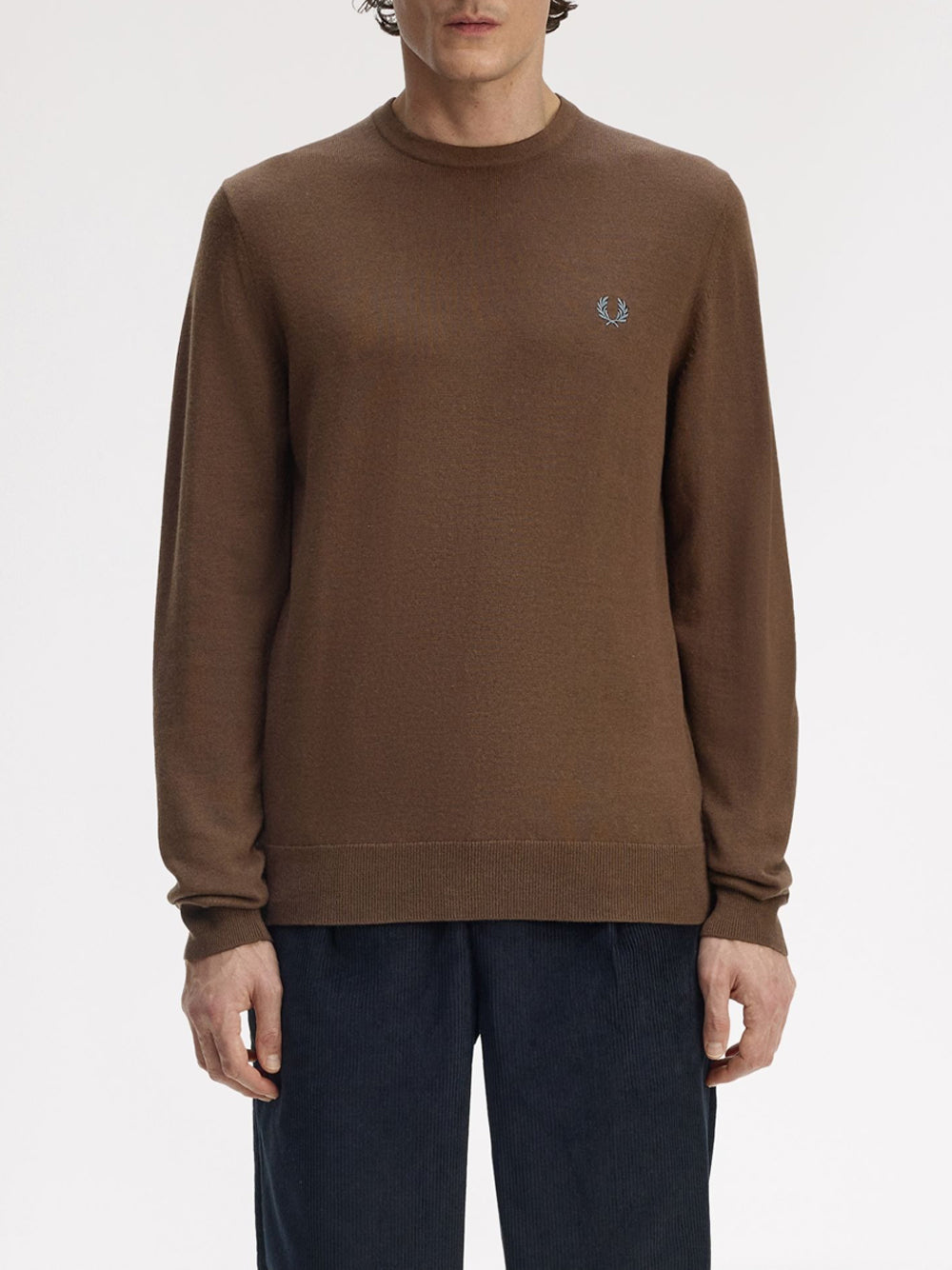 Pullover Fred Perry da Uomo - Marrone