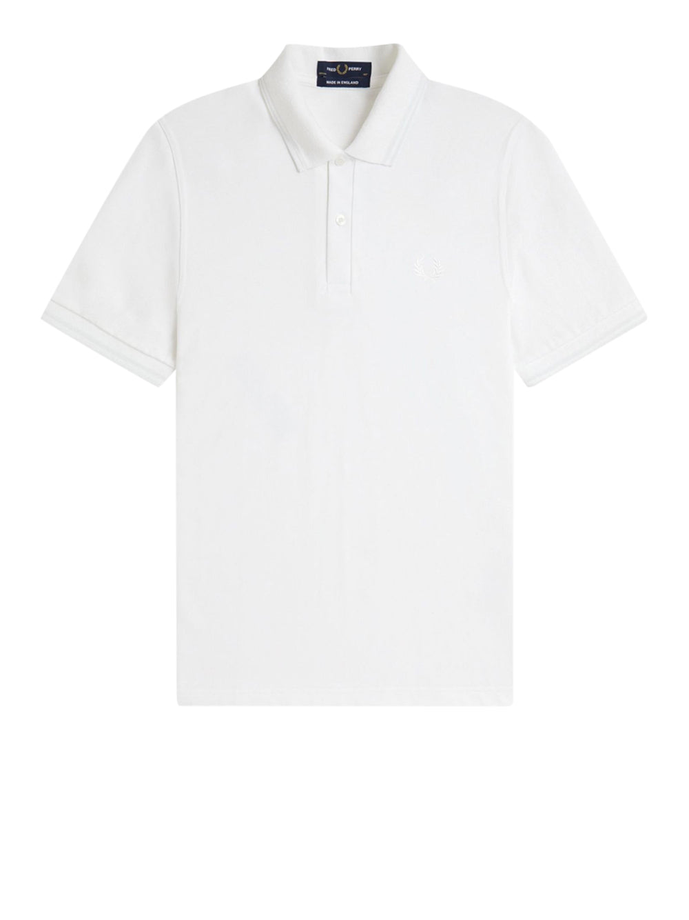 Polo Fred Perry Twin Tipped da Uomo - Bianco