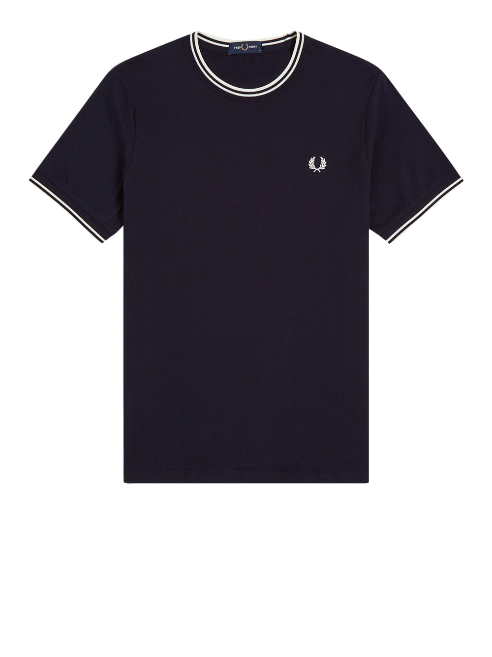 T-shirt Fred Perry Twin Tipped da Uomo - Blu