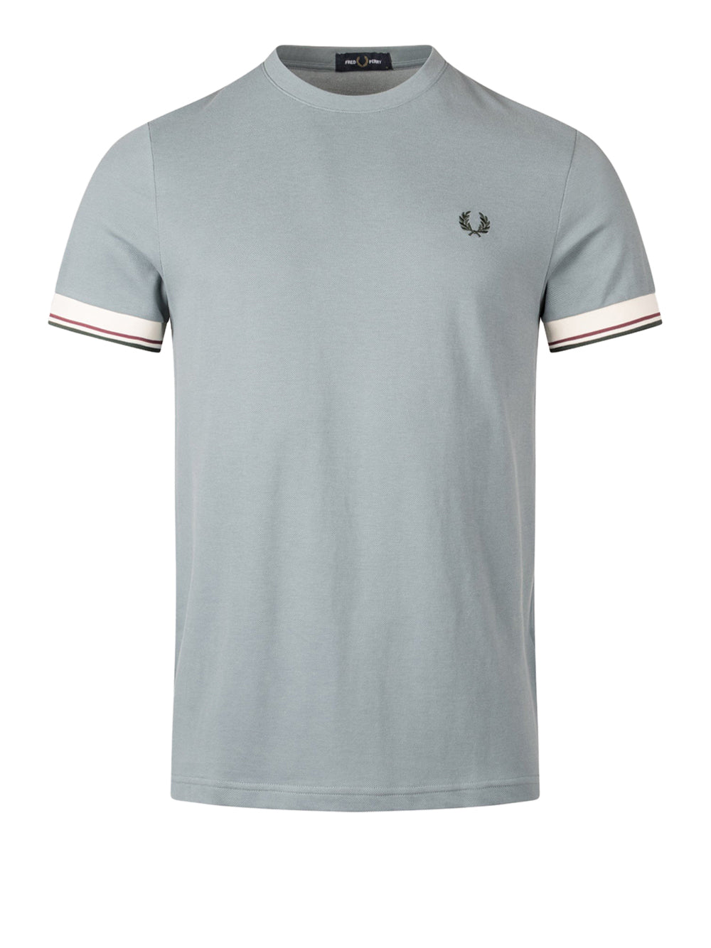 T-shirt Fred Perry Twin Tipped da Uomo - Celeste