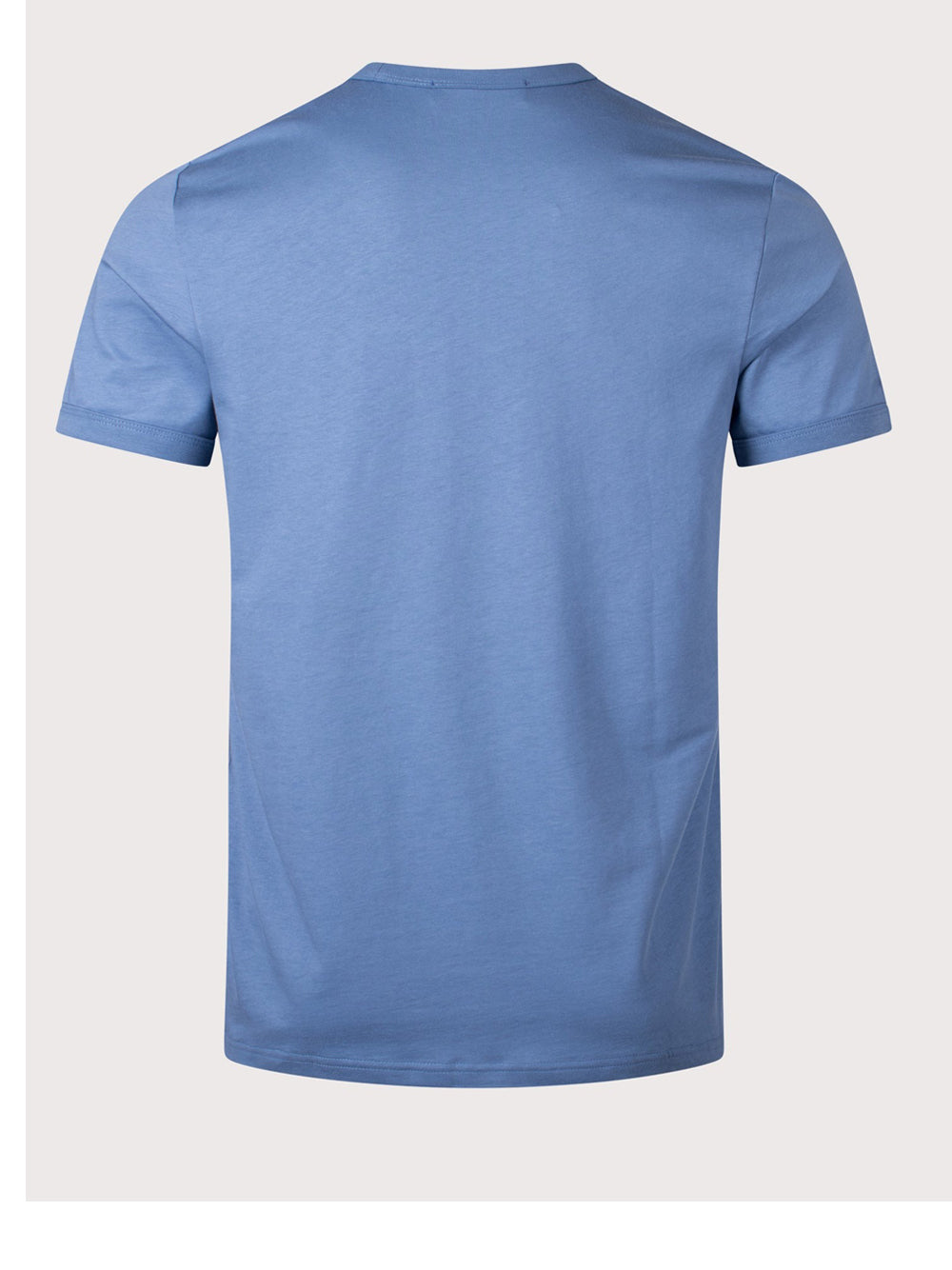 T-shirt Fred Perry Ringer da Uomo - Celeste