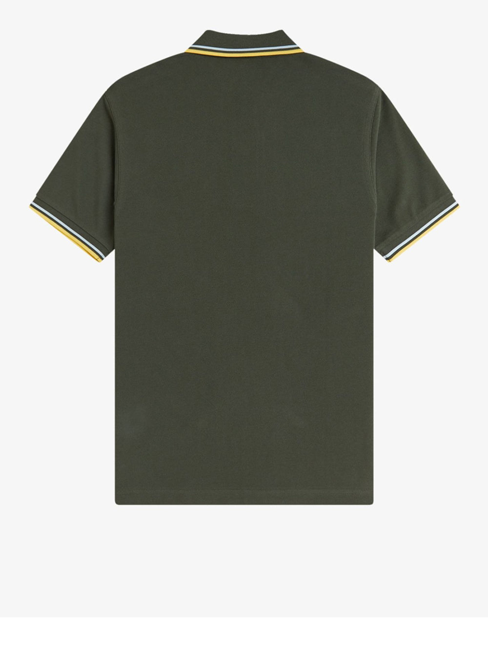 Polo Fred Perry Twin Tipped da Uomo - Verde