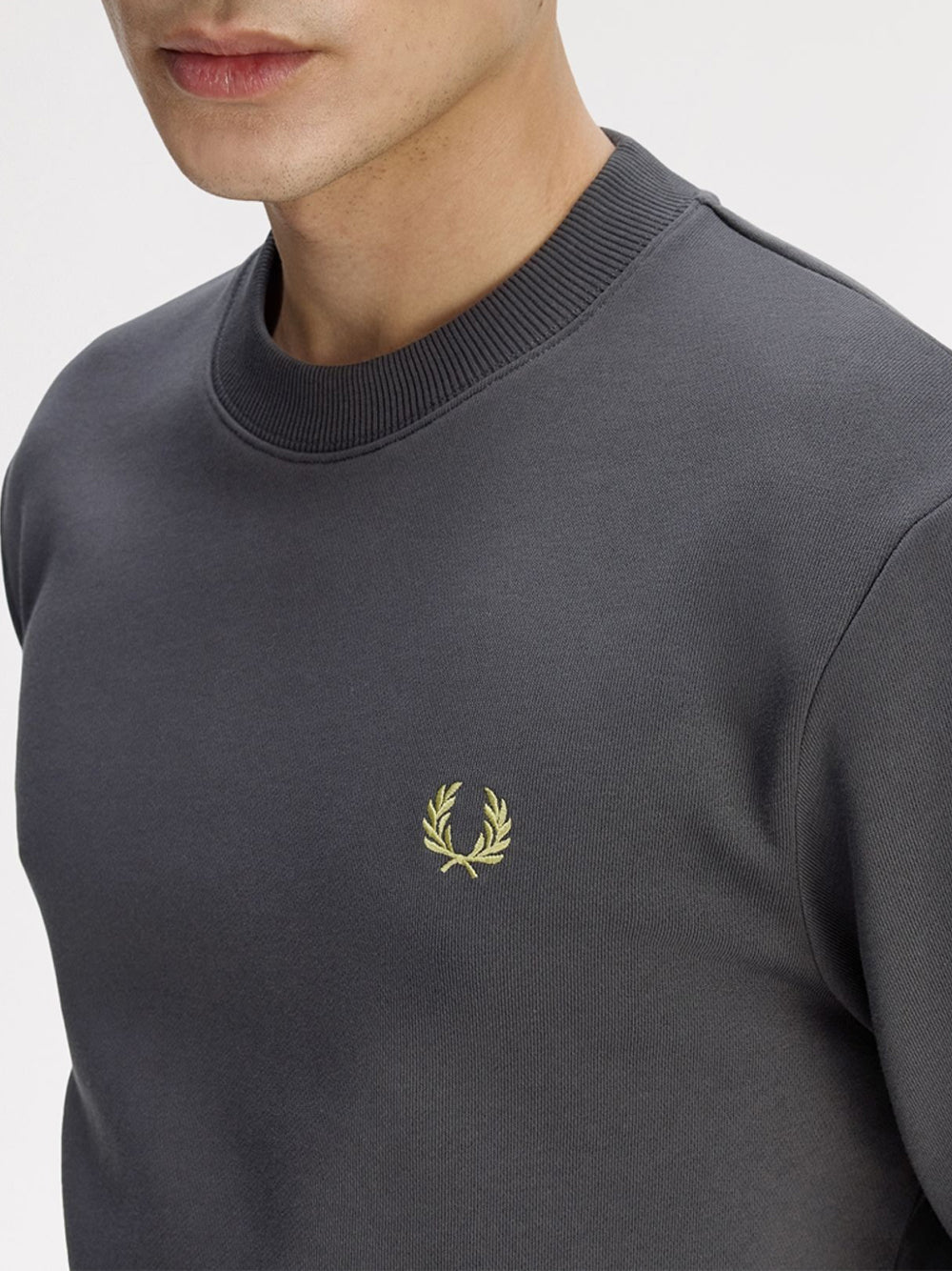 Felpa Fred Perry da Uomo - Grigio