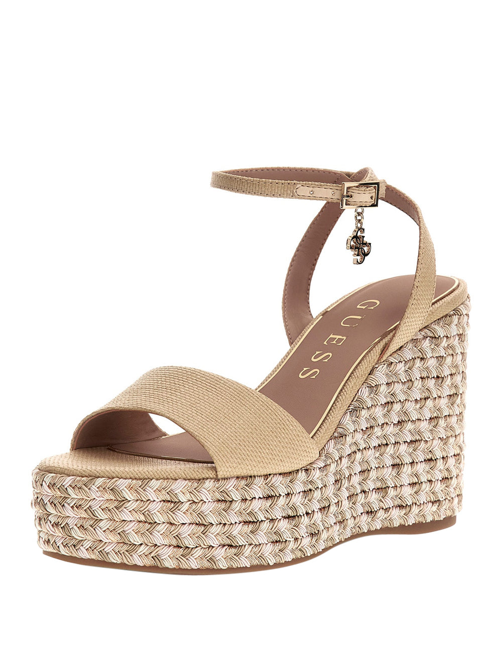 Sandalo Guess Everly Platform da Donna - Beige