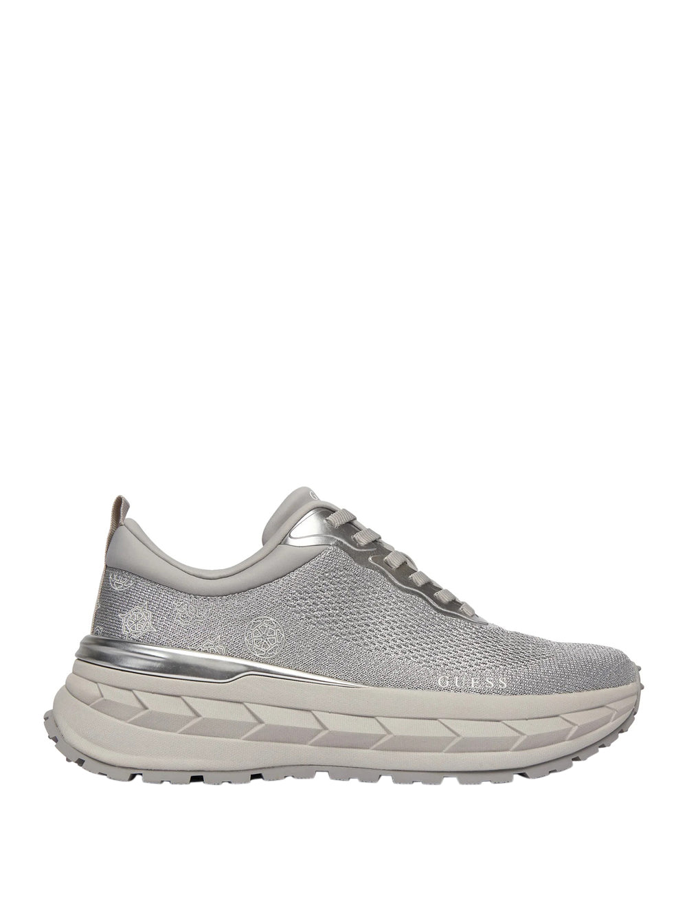 Sneakers Guess Runit3 da Donna - Argento
