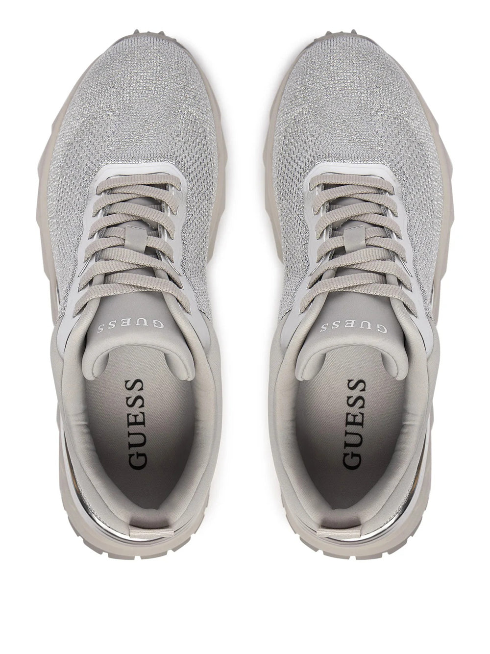 Sneakers Guess Runit3 da Donna - Argento