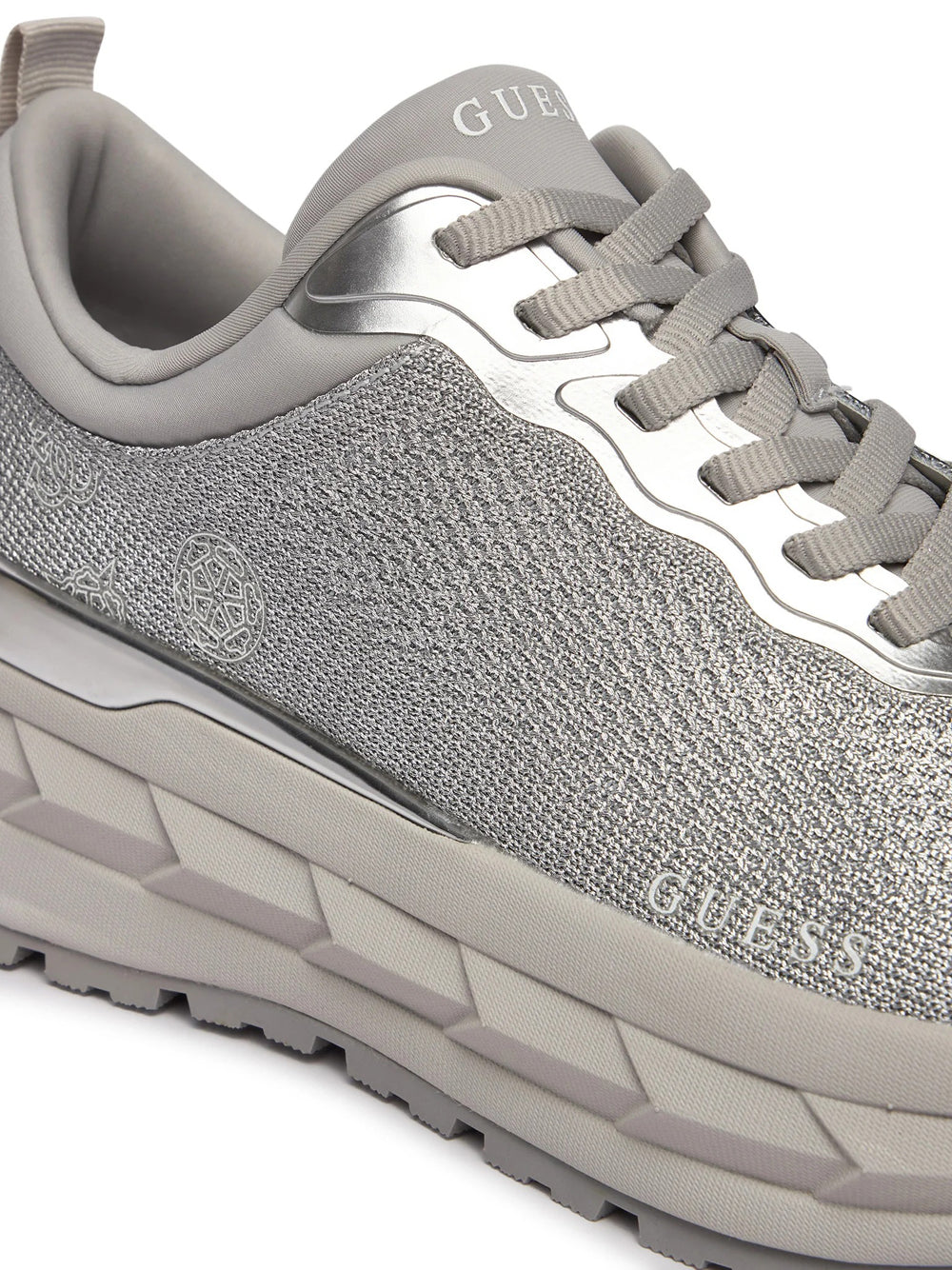 Sneakers Guess Runit3 da Donna - Argento