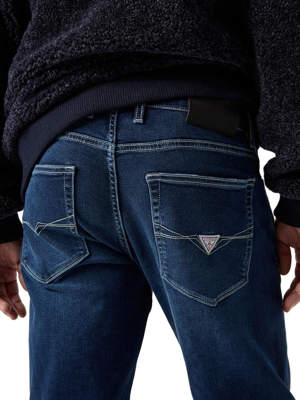 Guess Jeans Uomo Mod. M6RAS2 D0632 D3NL Denim Blu