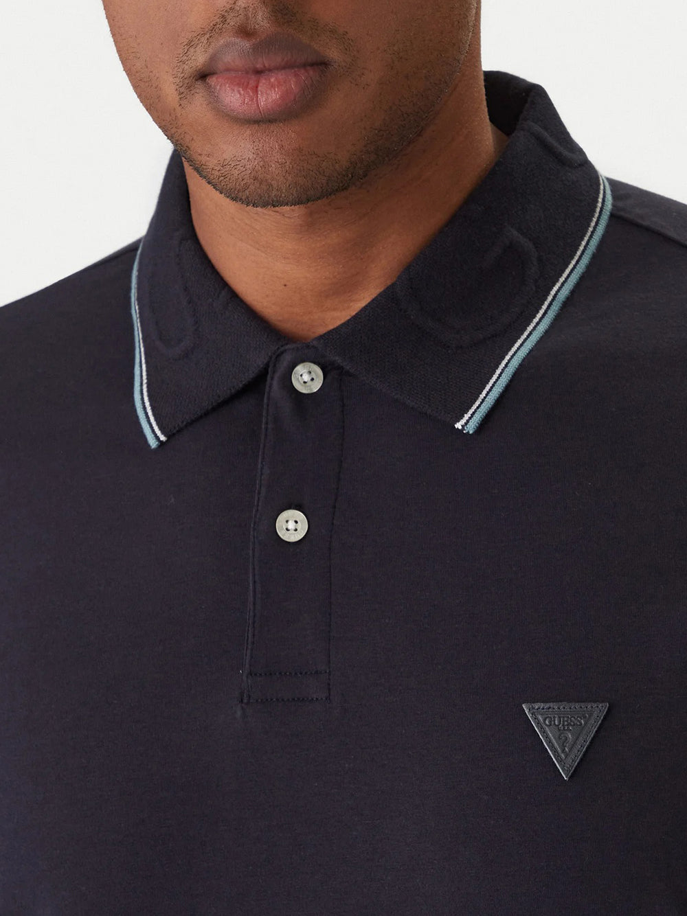 Polo Guess Nolan da Uomo - Blu