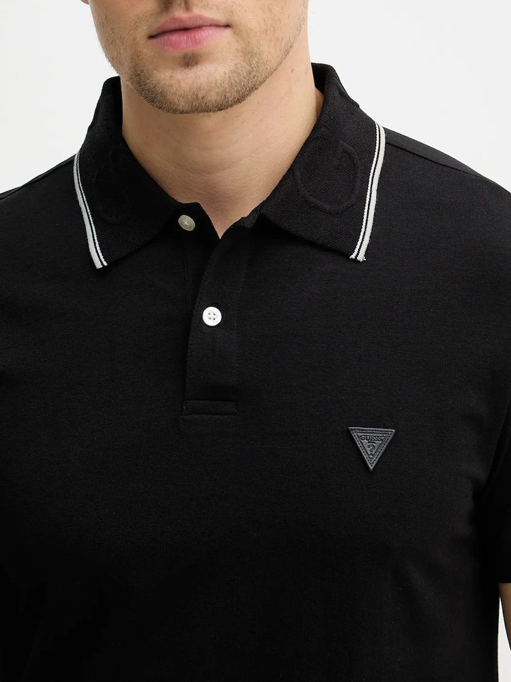 Polo Guess Nolan da Uomo - Nero