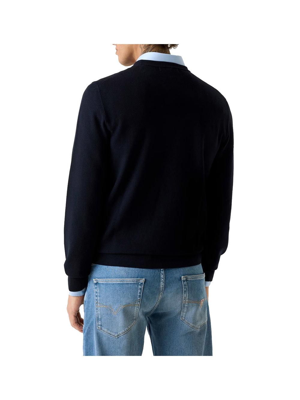 Guess Maglione Girocollo Uomo Mod. M6RR21 Z4492 G7V2 Blu