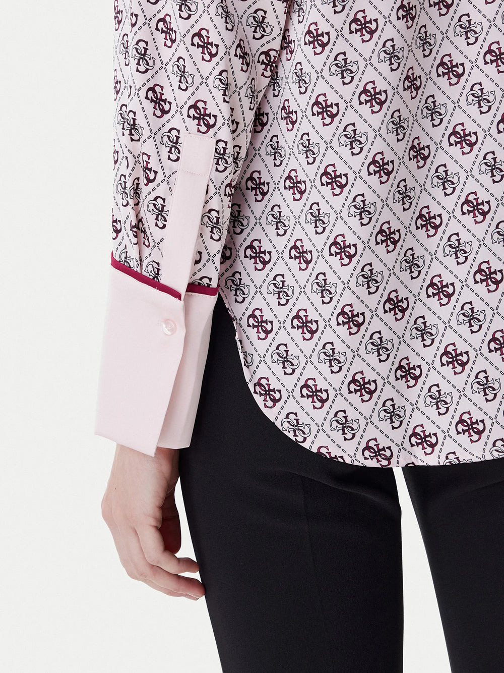 Camicia Casual Alexandra Guess da Donna - Rosa