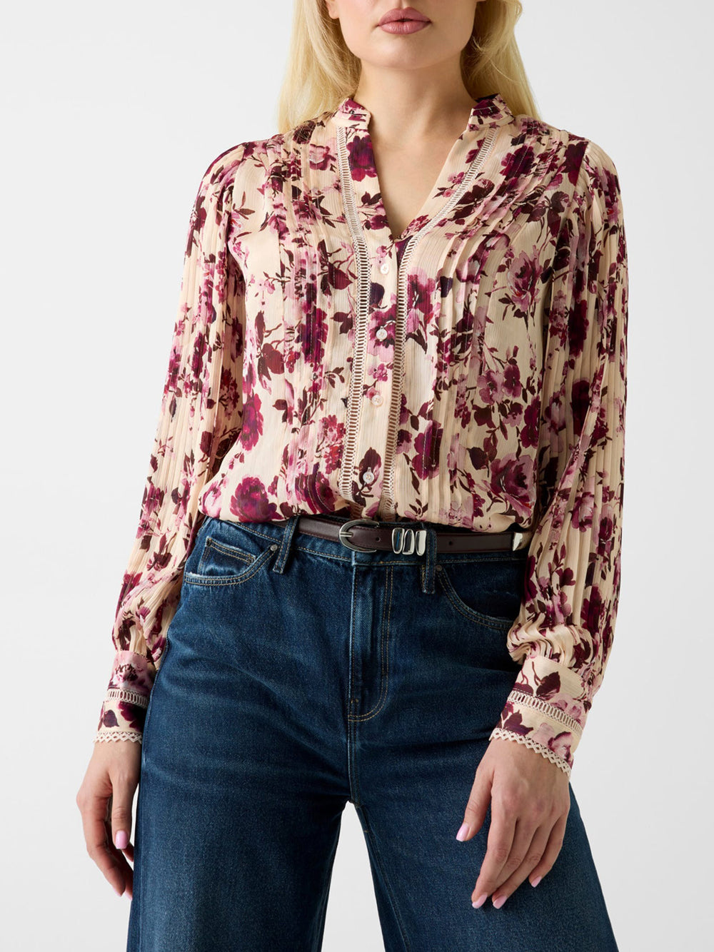 Camicia Fantasia Guess New Josette da Donna - Floreale Multicolore