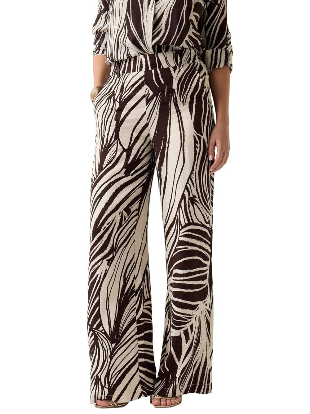 Guess Pantalone Donna Mod. W6GB19 W1972 PMIC Fantasia Multicolore