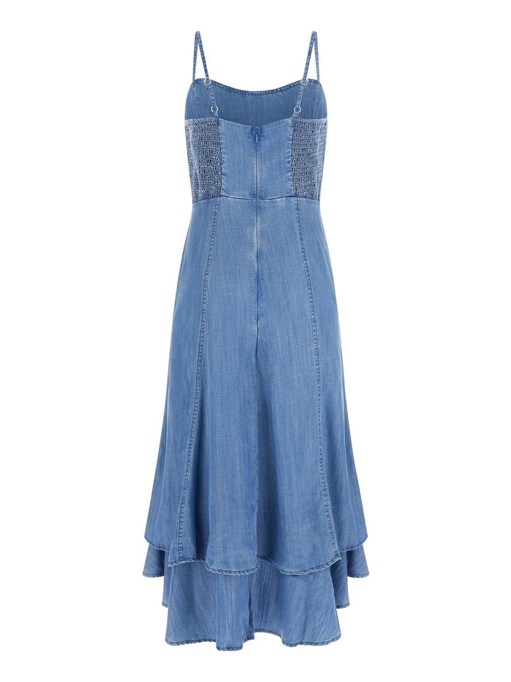 Vestito Longuette Marina Guess da Donna - Denim