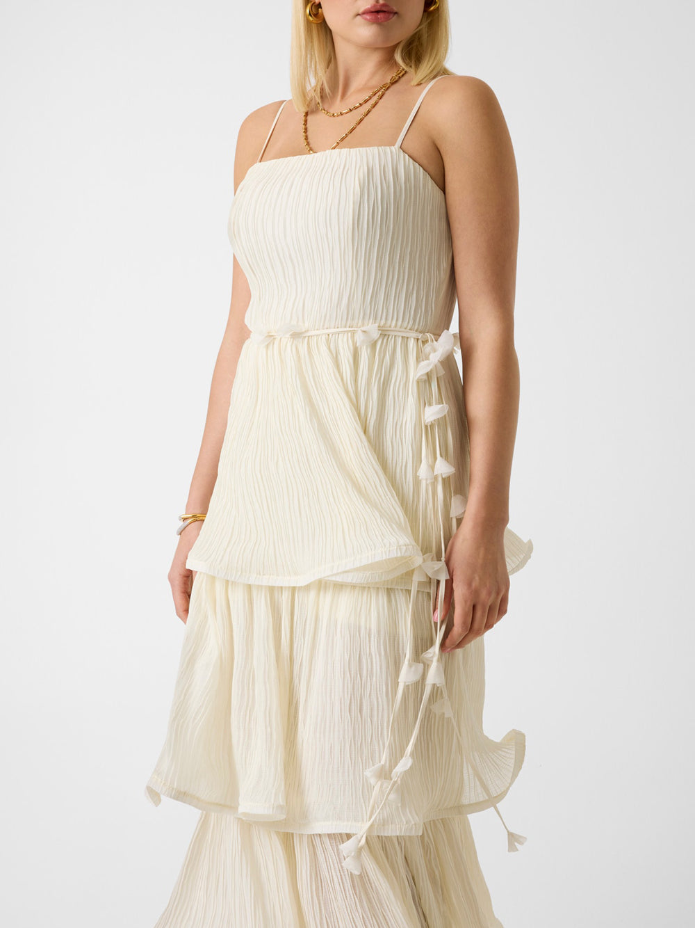 Vestito Longuette Guess da Donna - Bianco