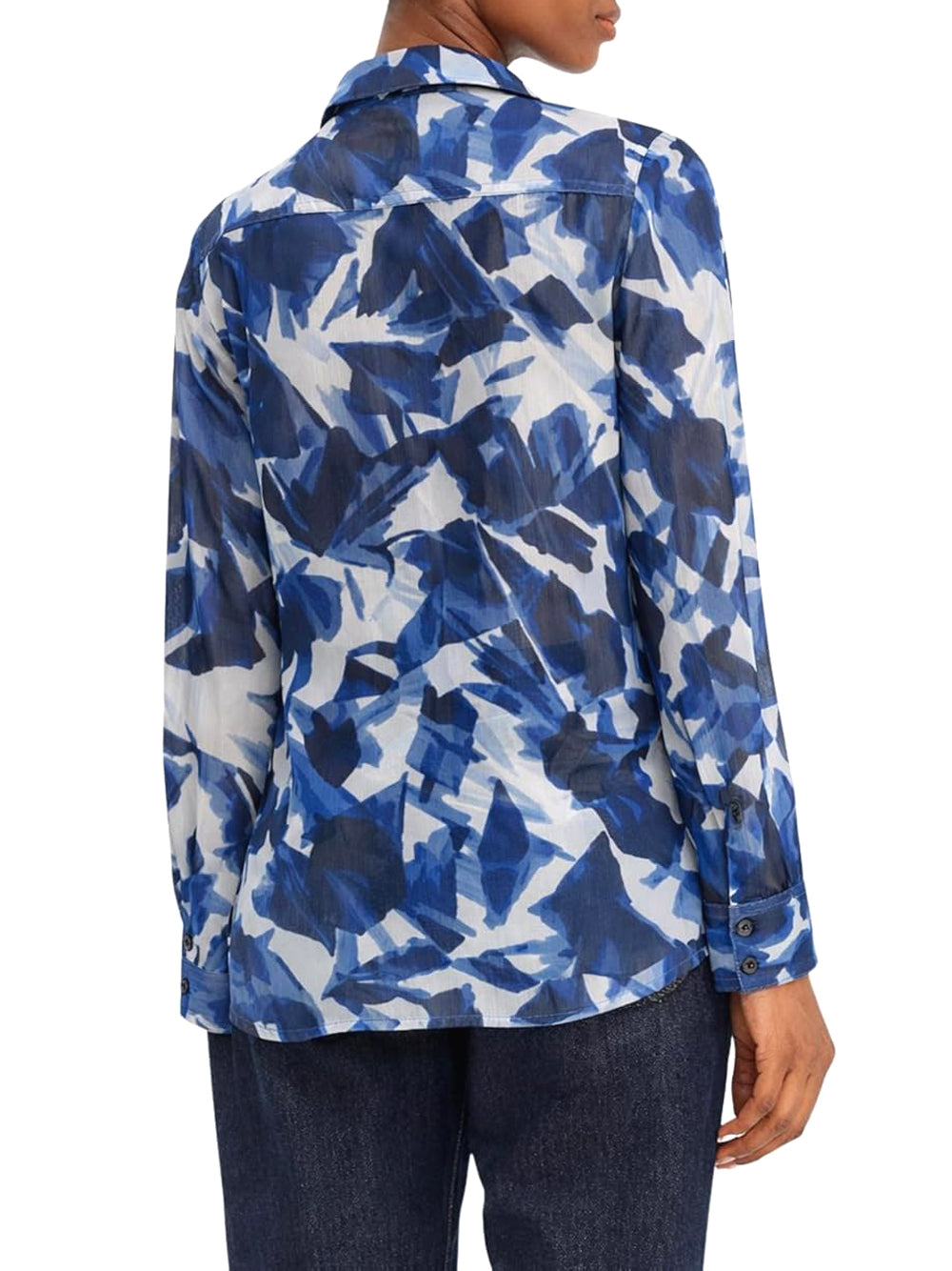 Guess Camicia m/l Donna Mod. W6GRH73 WDW82 PMIB FANTASIA Multicolore