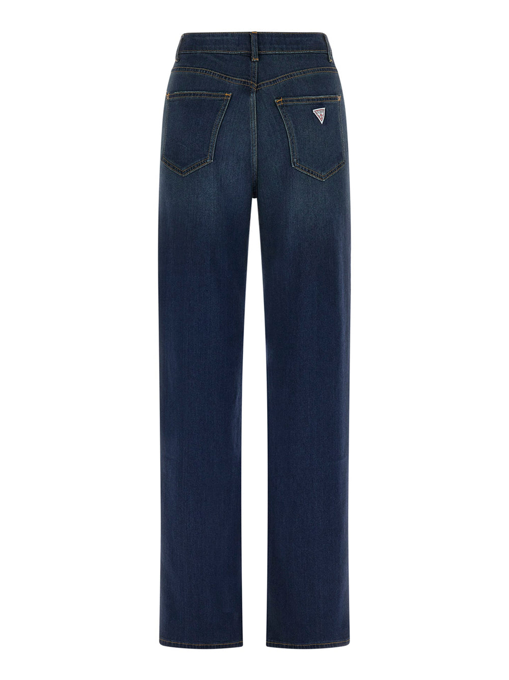 Jeans Straight High Rise Guess da Donna - Denim